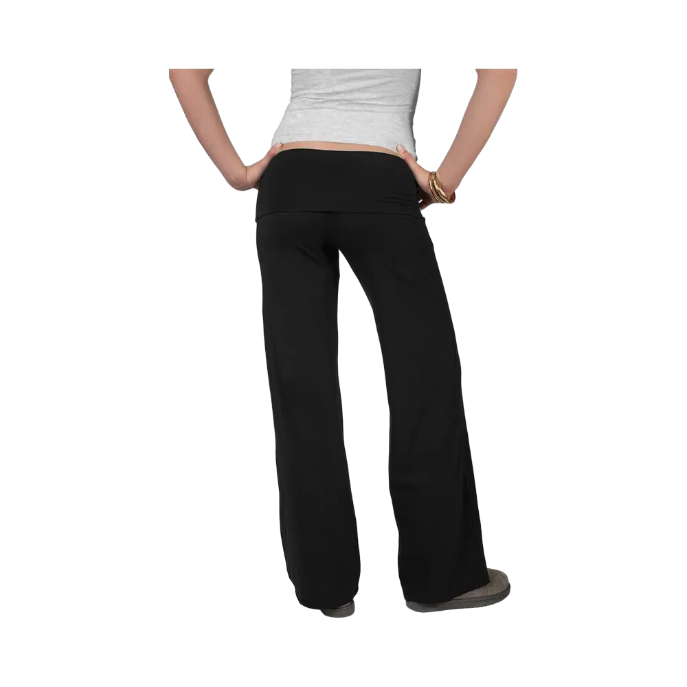 Subdued Wide-Leg Pants 'Black'