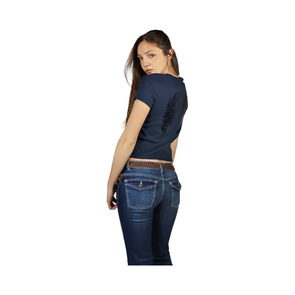 Subdued Wings T-Shirt 'Blue'