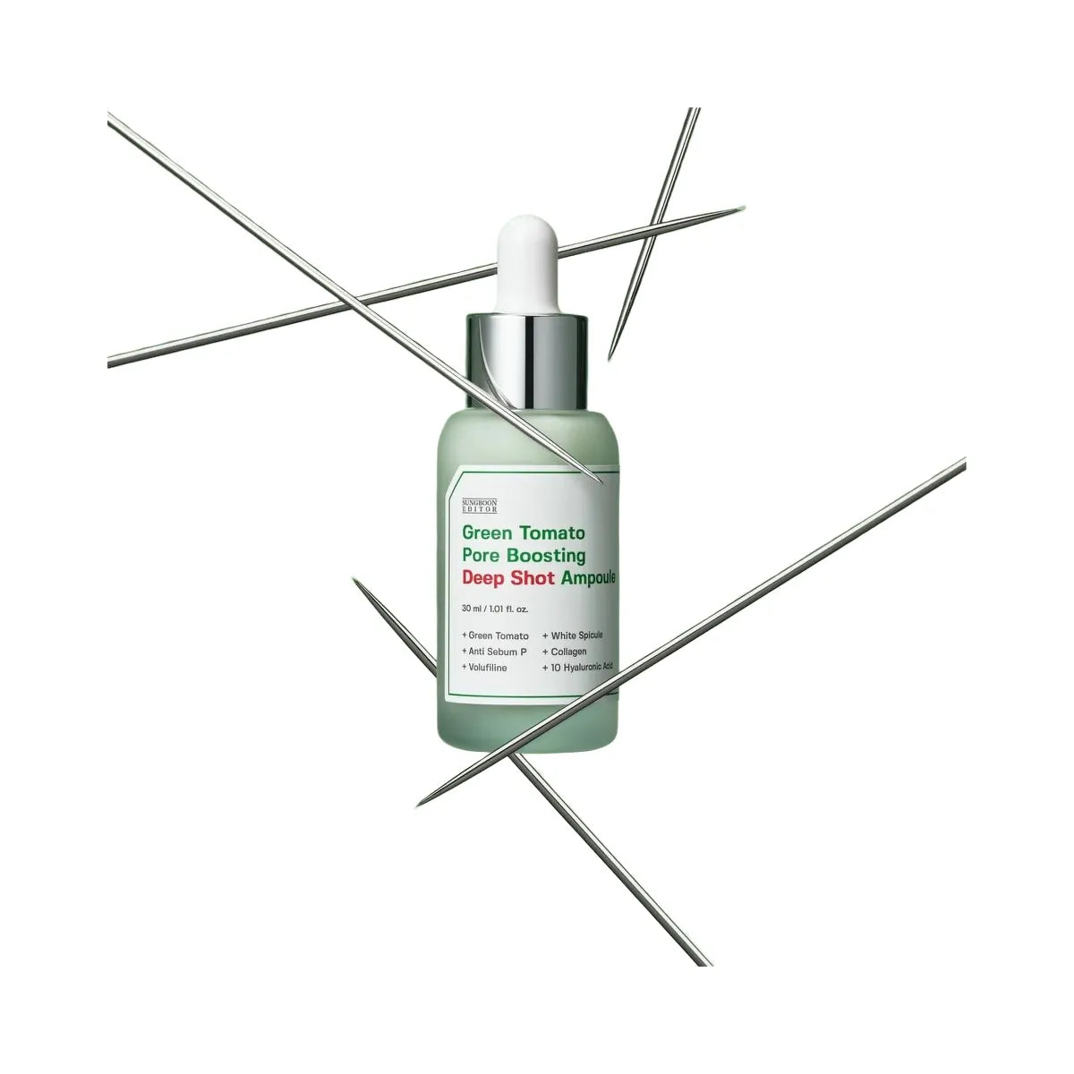 SUNGBOON EDITOR Green Tomato Pore Boosting Deep Shot Ampoule