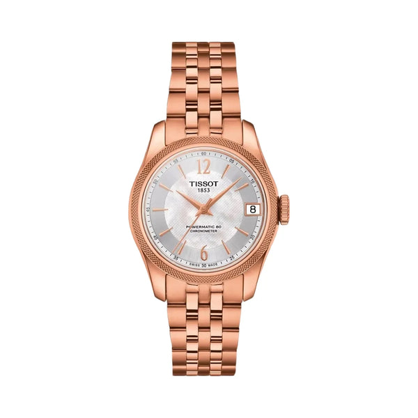 Tissot Ballade Powermatic Women Automatic Mother Of Pearl Dial Analog Stainless Steel Watch T1082083311700