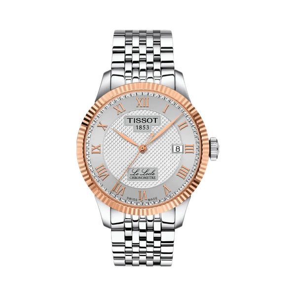 Tissot Le Locle Men Automatic Silver Dial Analog Stainless Steel Watch T9324084103300