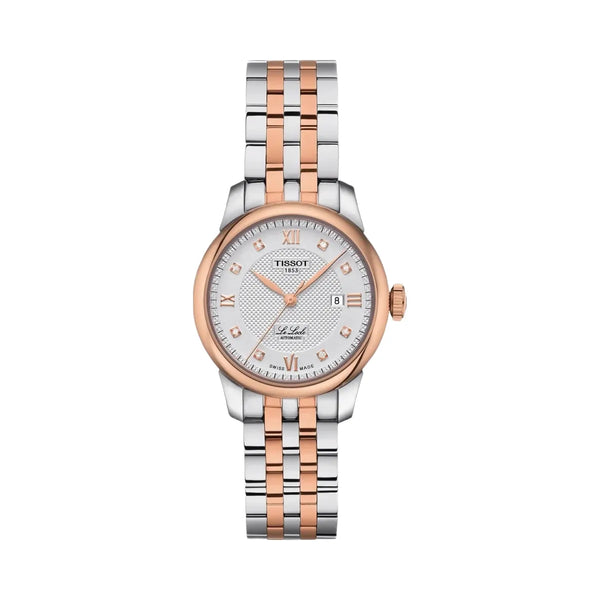 Tissot Le Locle Women Automatic Silver Dial Analog Stainless Steel Watch T0062072203600