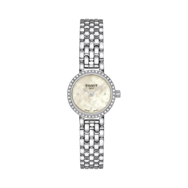Tissot Lovely Women Quartz Mother Of Pearl Dial Analog Stainless Steel Watch T1400096111600