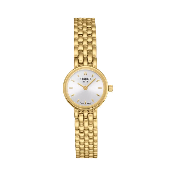 Tissot Lovely Women Quartz Silver Dial Analog Stainless Steel Watch T0580093303100