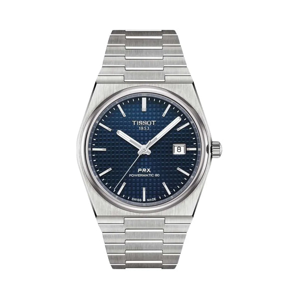 Tissot PRX Men Automatic Blue Dial Analog Stainless Steel Watch T1374071104100