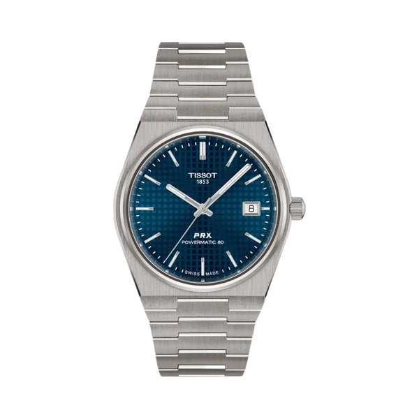 Tissot PRX Men Automatic Blue Dial Analog Titanium Watch T1378074404100