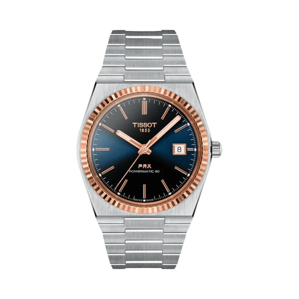 Tissot PRX Men Automatic Multicolour Dial Analog Stainless Steel Watch T9314074104100