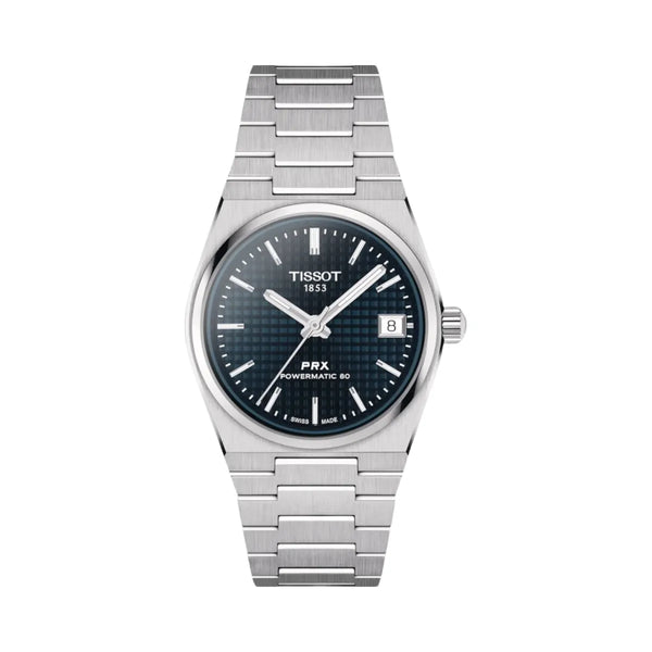 Tissot PRX Unisex Automatic Blue Dial Analog Stainless Steel Watch T1372071104100