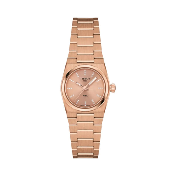 Tissot PRX Women Quartz Gold Dial Analog Stainless Steel Watch T1370103350600