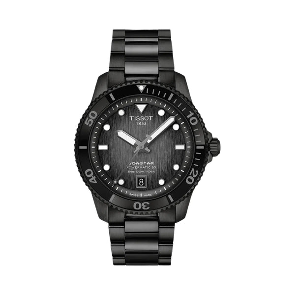 Tissot Seastar 1000 Men Automatic Multicolour Dial Analog Stainless Steel Watch T1208073305100