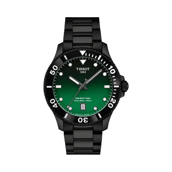 Tissot Seastar 1000 Men Quartz Multicolour Dial Analog Stainless Steel Watch T1204103309100