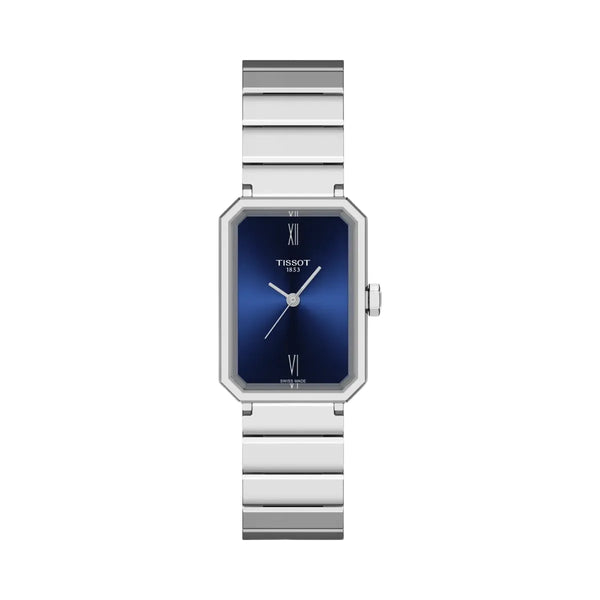 Tissot SRV Women Quartz Blue Dial Analog Stainless Steel Watch T1601101104300