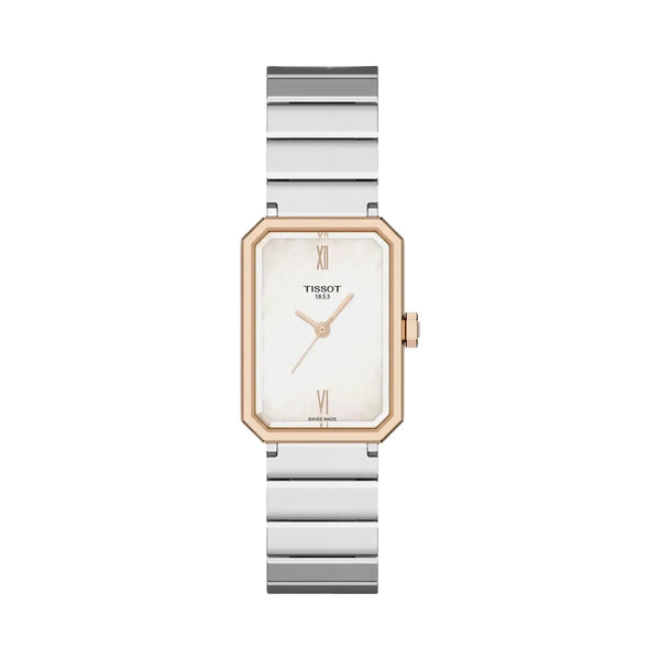 Tissot SRV Women Quartz Mother Of Pearl Dial Analog Stainless Steel Watch T1601102111300
