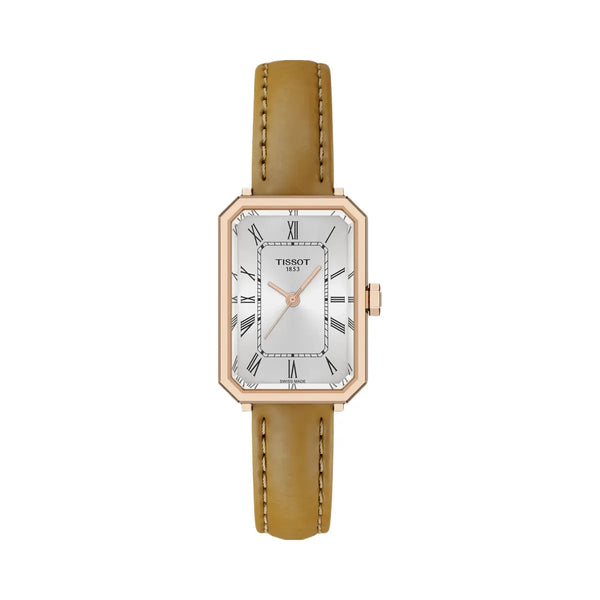 Tissot SRV Women Quartz Silver Dial Analog Leather Watch T1601103603300