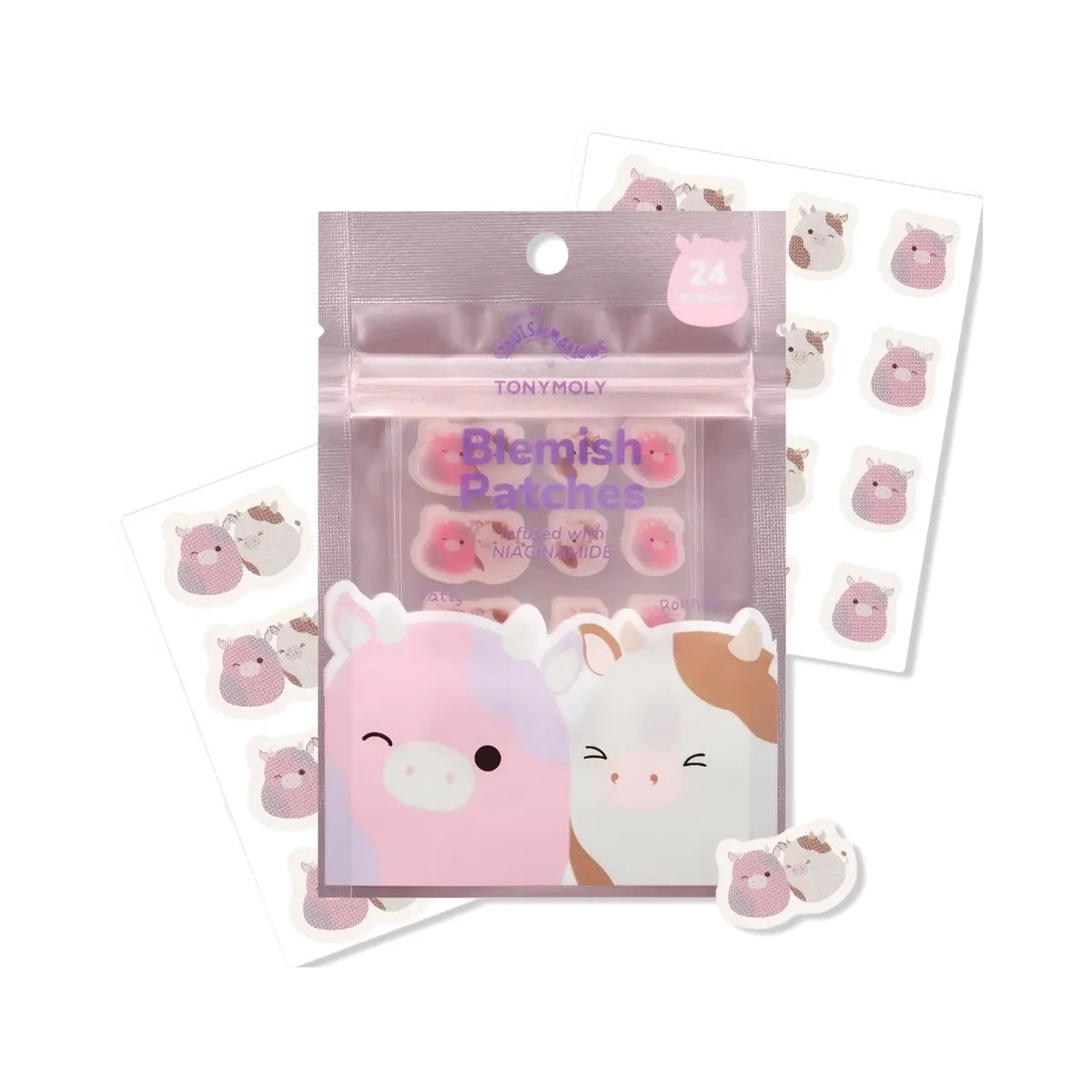 TONYMOLY Squishmallows Hydrocolloid Blemish Patches