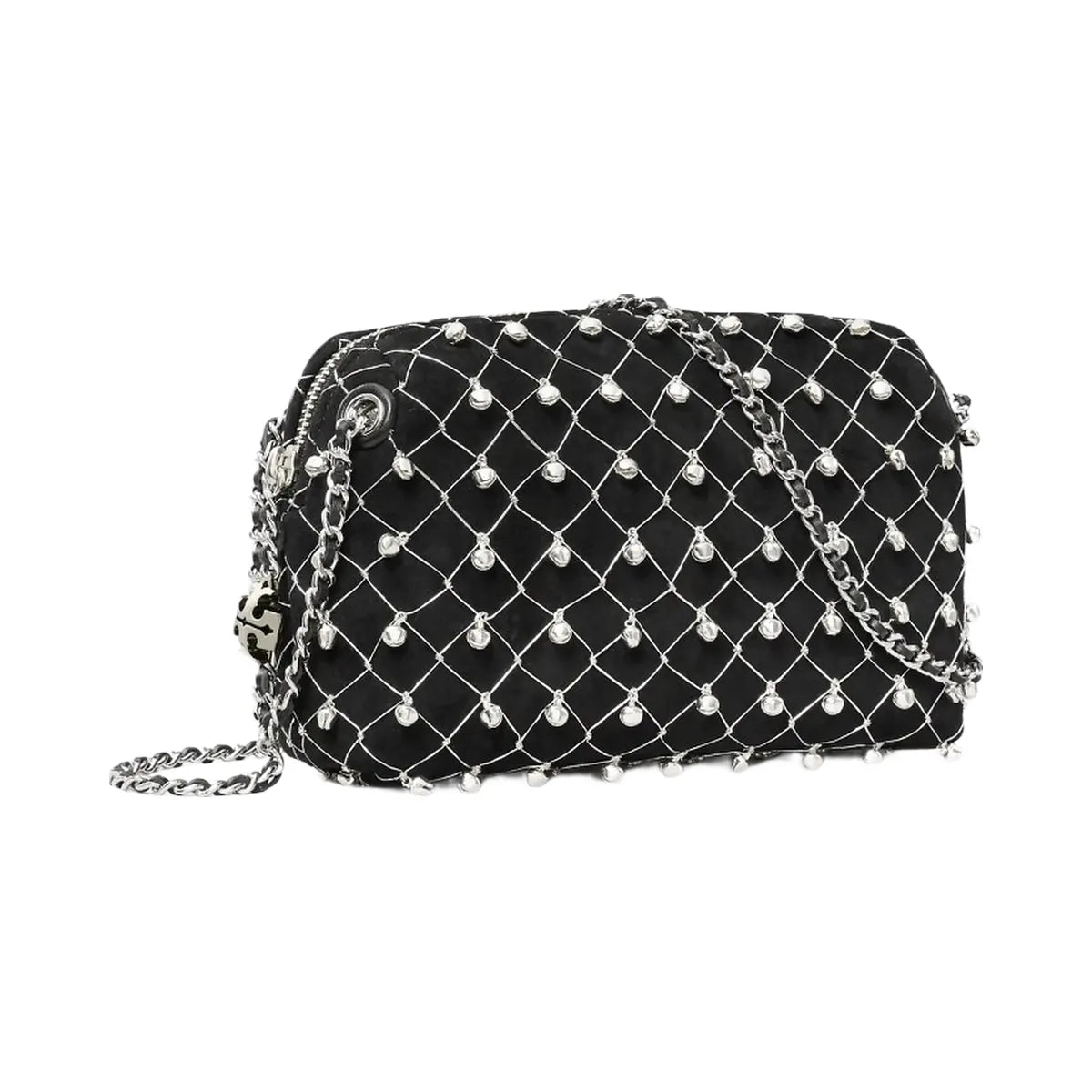 Tory Burch Fleming Soft Bell Crossbody Bag Black