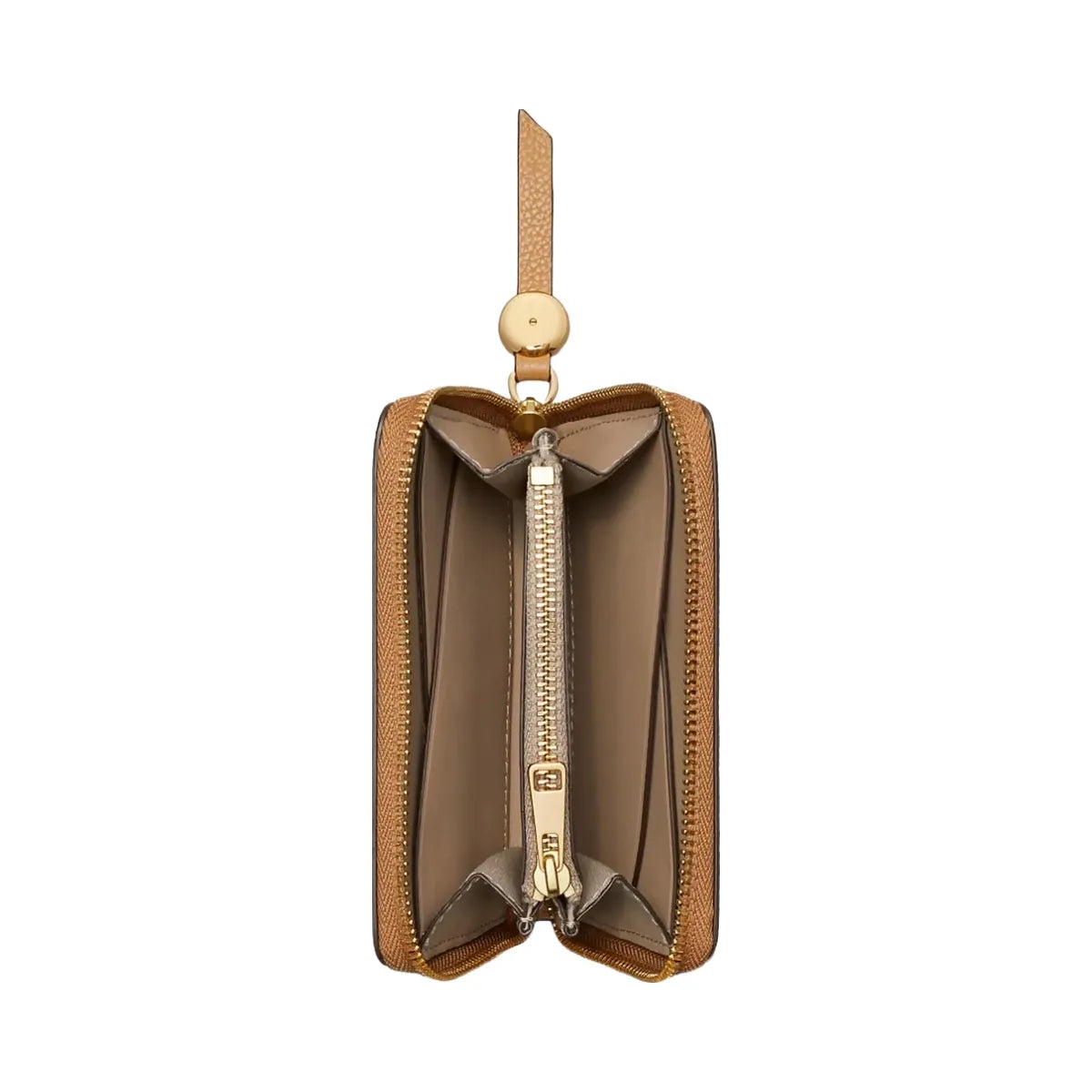 Tory Burch Medium Romy Wallet Tiramisu