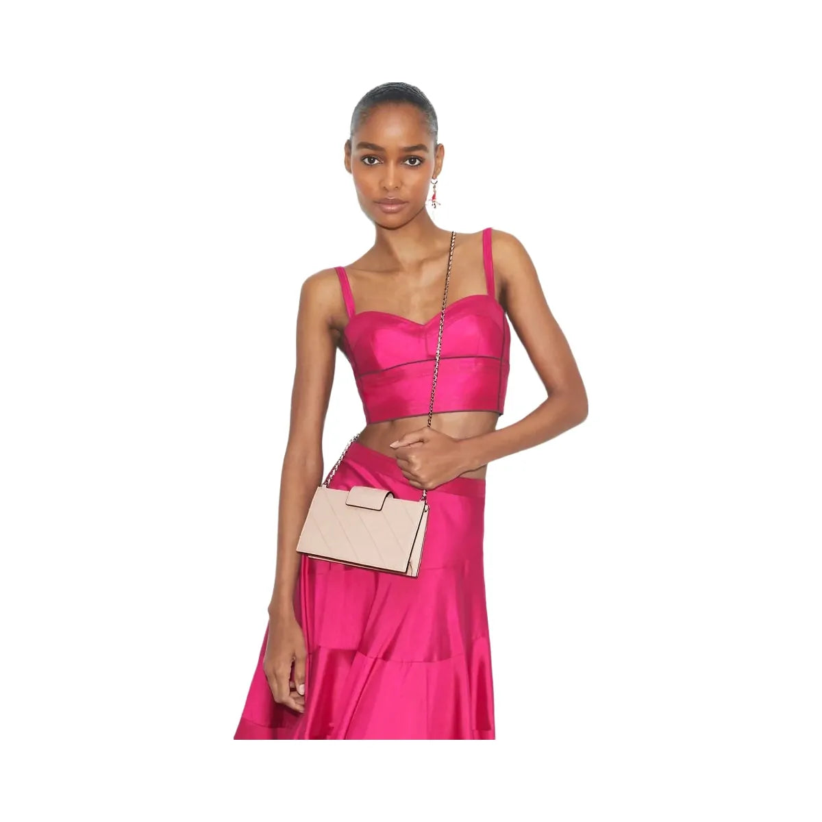 Tory Burch Mini Fleming Crossbody Soft Pink