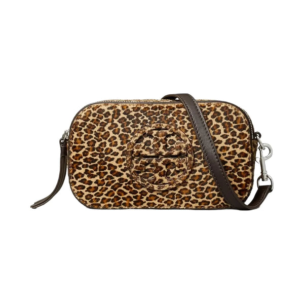 Tory Burch Mini Miller Leopard-Print Crossbody Bag Multi