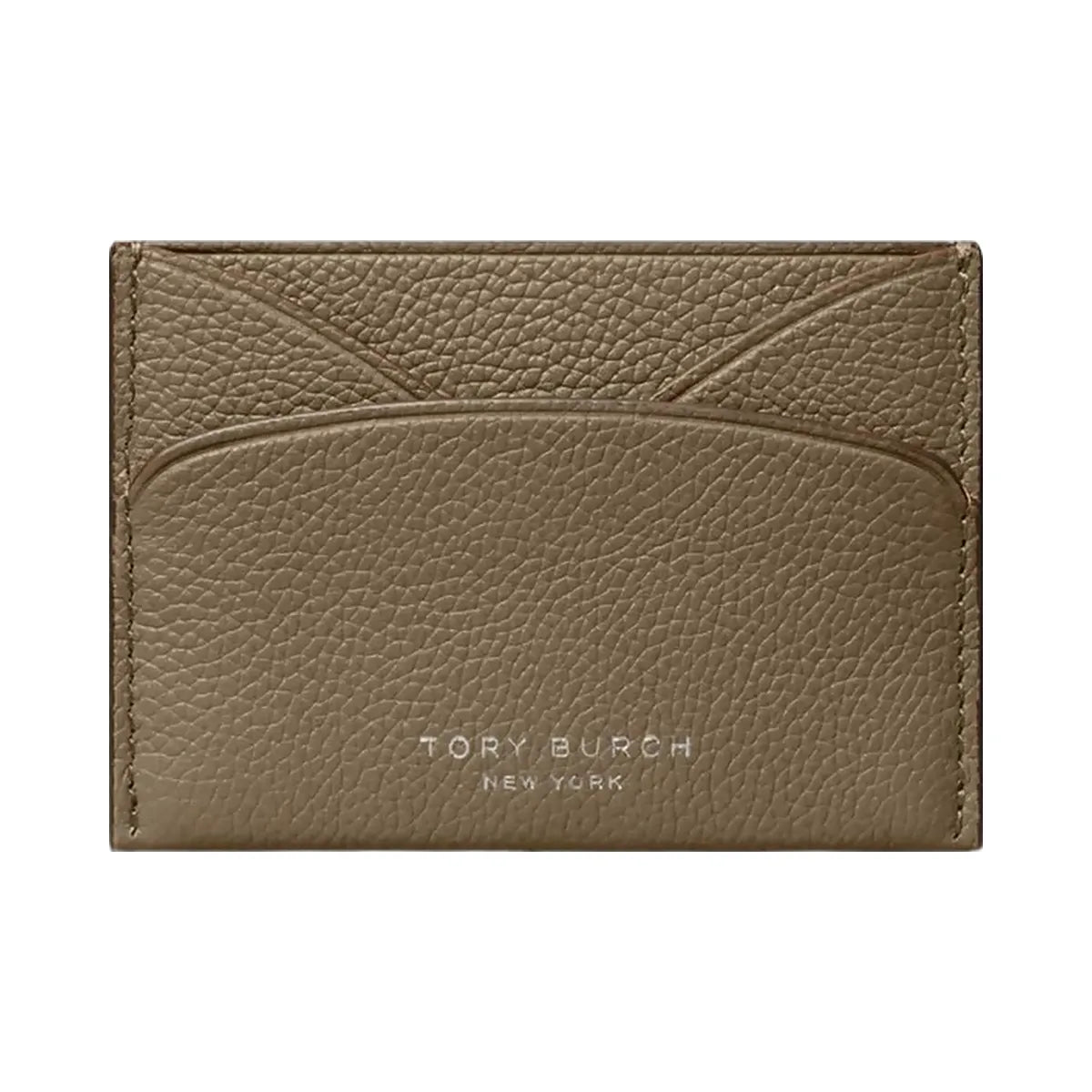 Tory Burch Romy Flat Card Case Wild Mushroom