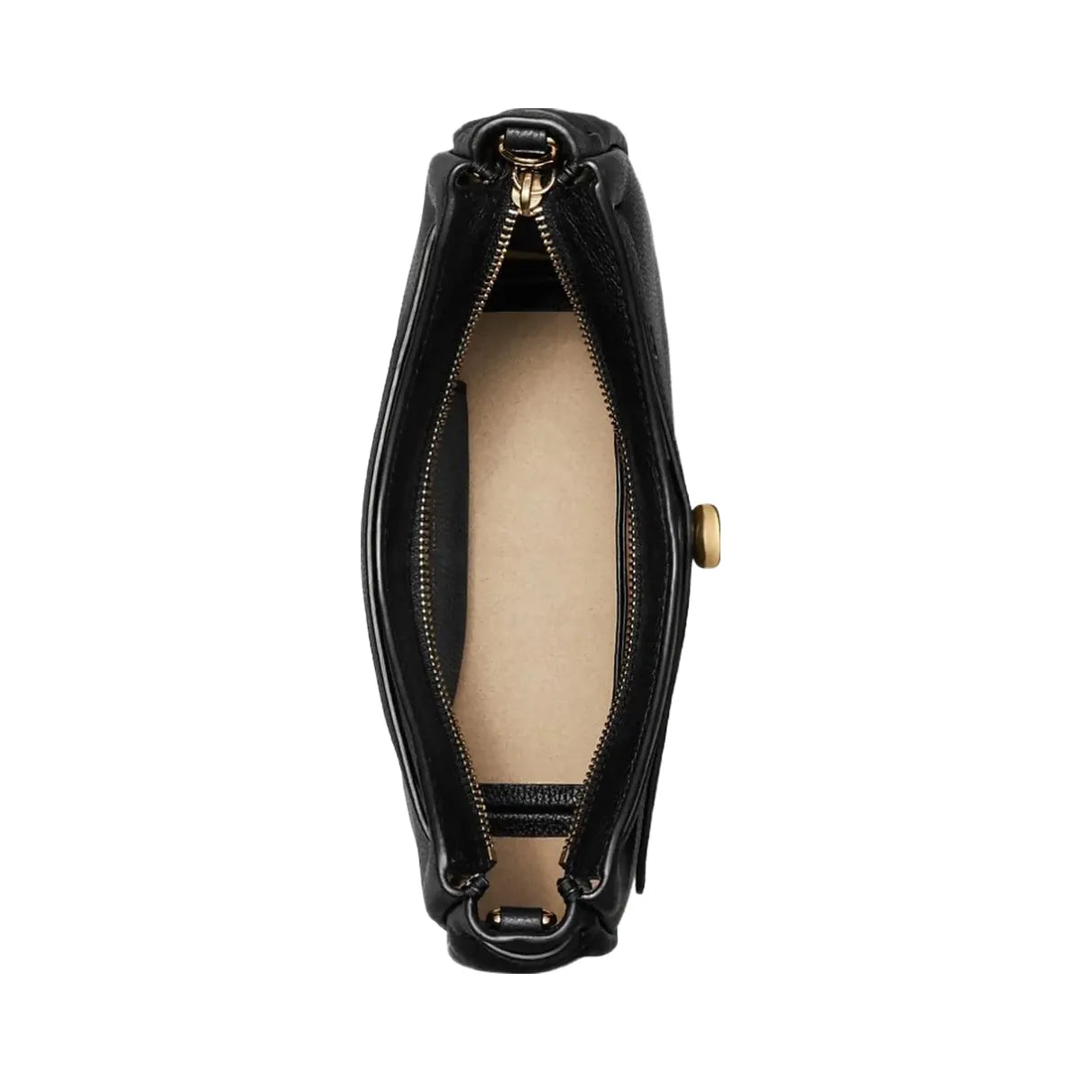 Tory Burch Romy Zip Top Crossbody Black