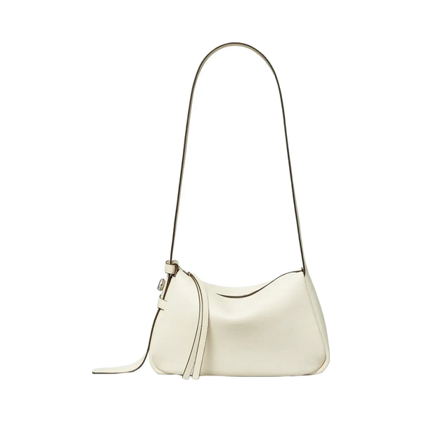 Tory Burch Small Romy Shoulder Bag Light Cream