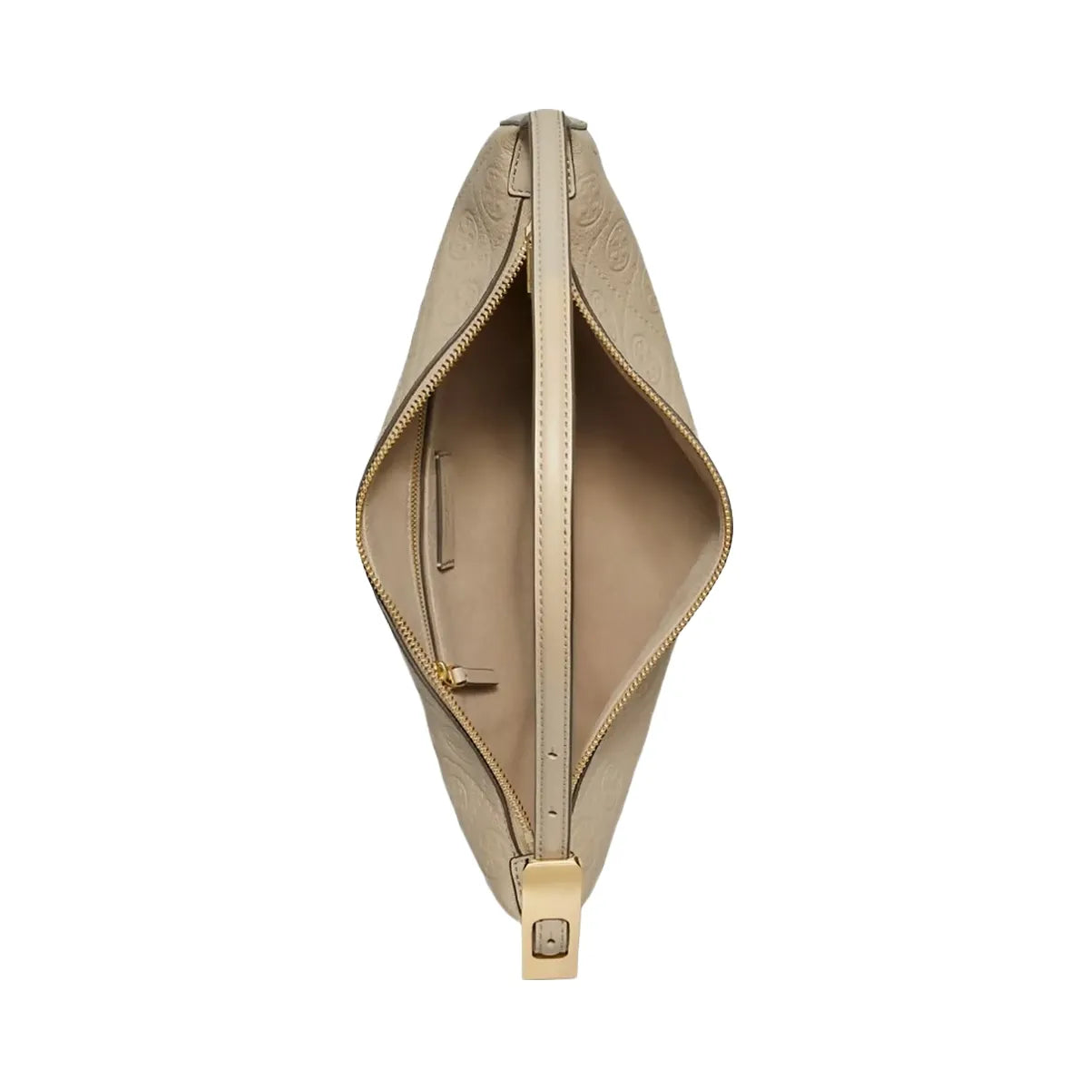 Tory Burch T Monogram Pebbled Small Balloon Bag Fresh Clay