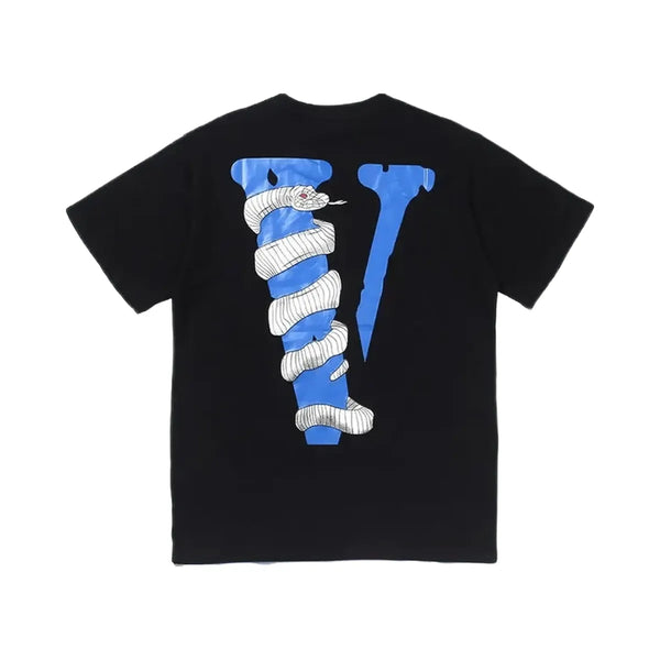 Vlone Snake Tshirt Black/Blue