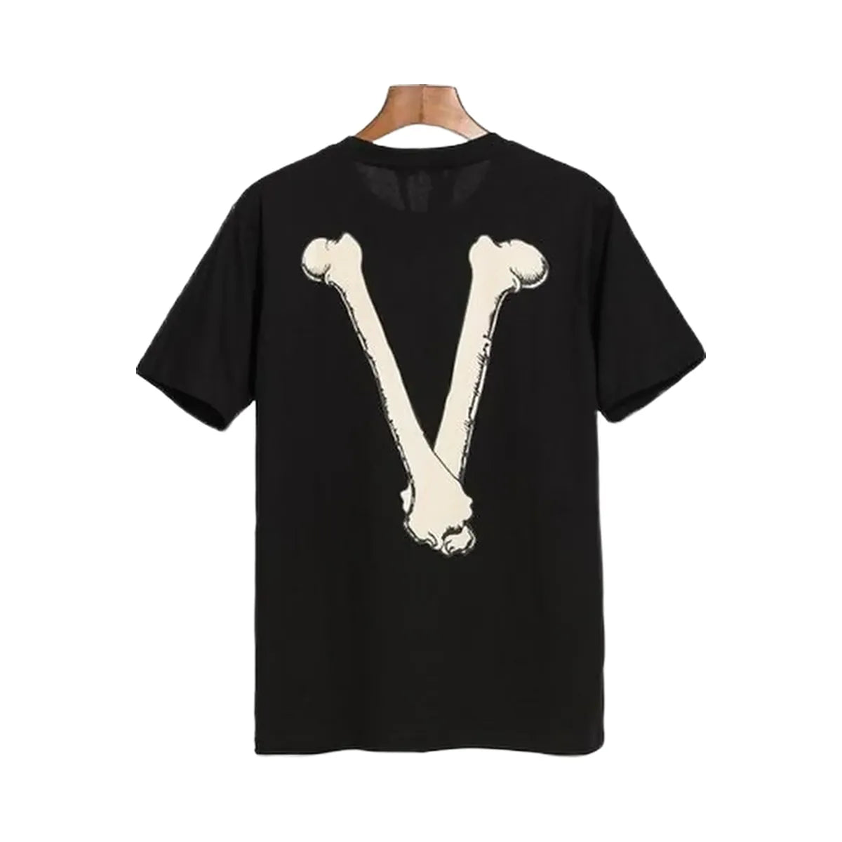 Vlone Terror Bone Printed T Shirt