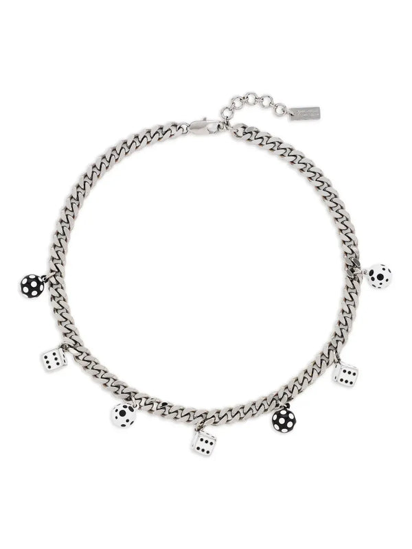 Marc Jacobs x Derrick Adams The Dice charm necklace